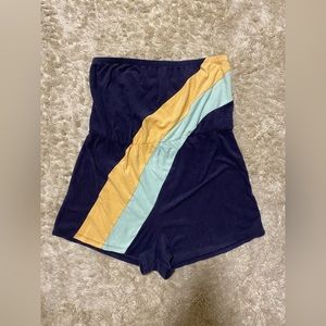 Wild Fable strapless swimsuit romper cover. Size XL